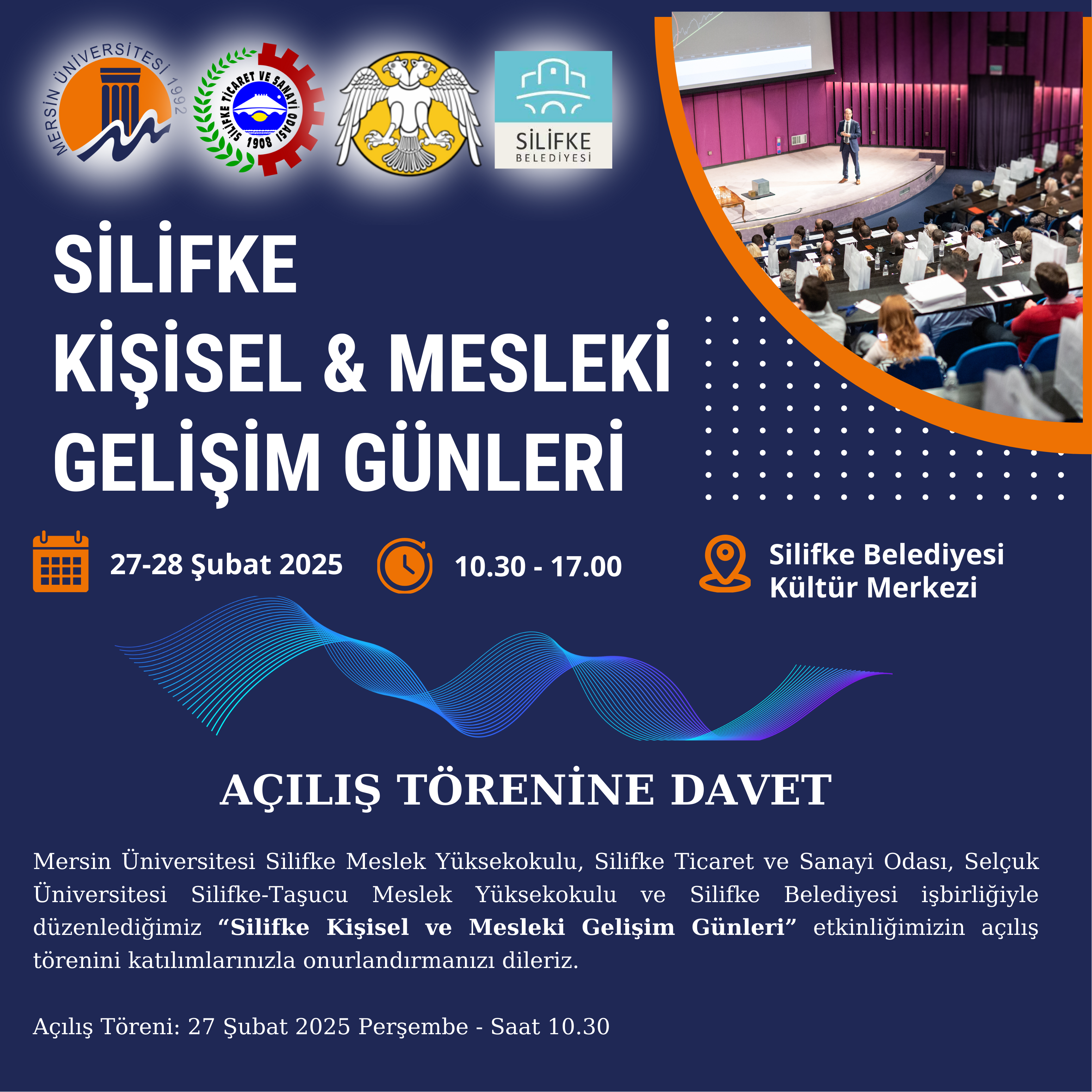 SİLİFKE KİŞİSEL & MESLEKİ GELİŞİM GÜNLERİ